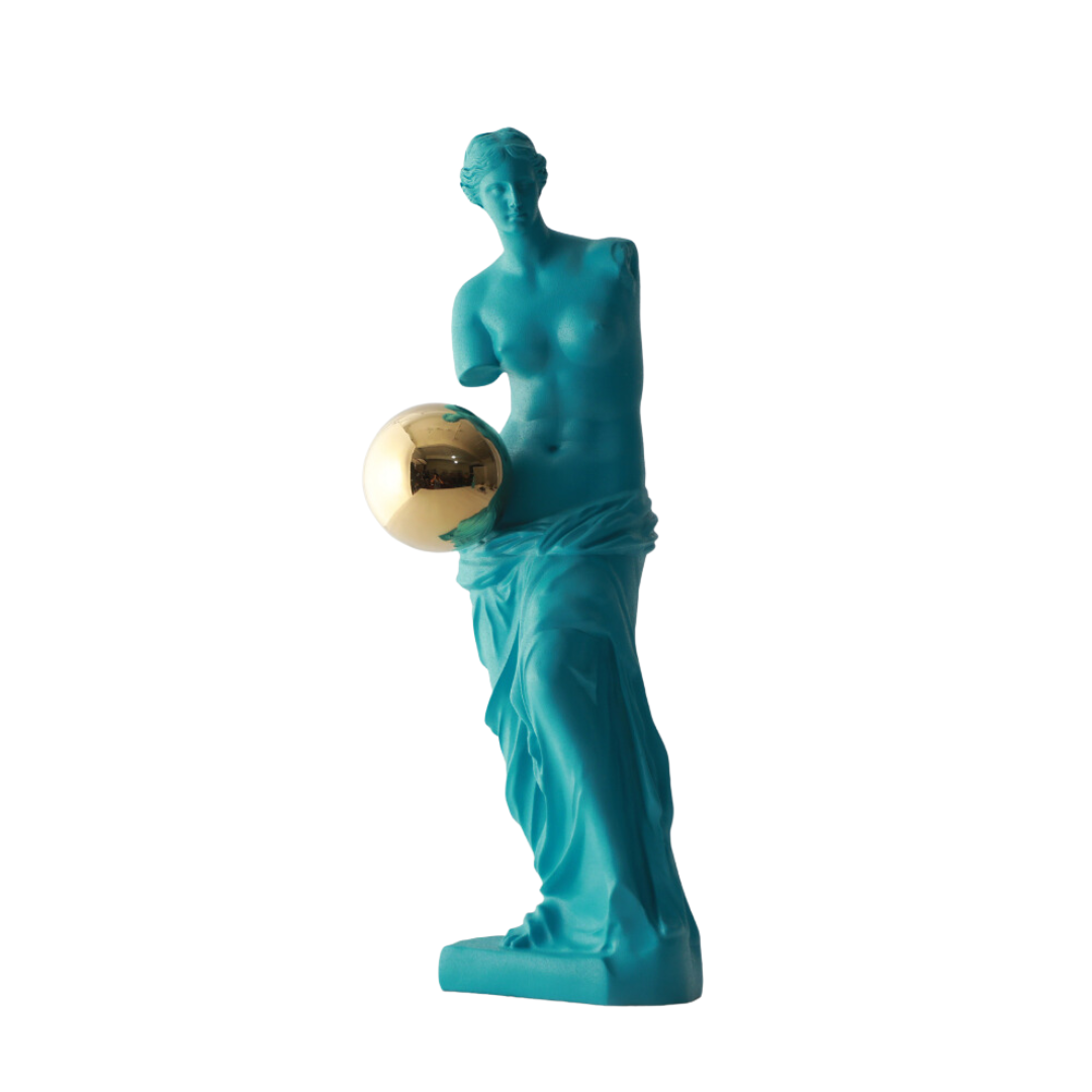 Human with Ball Blue