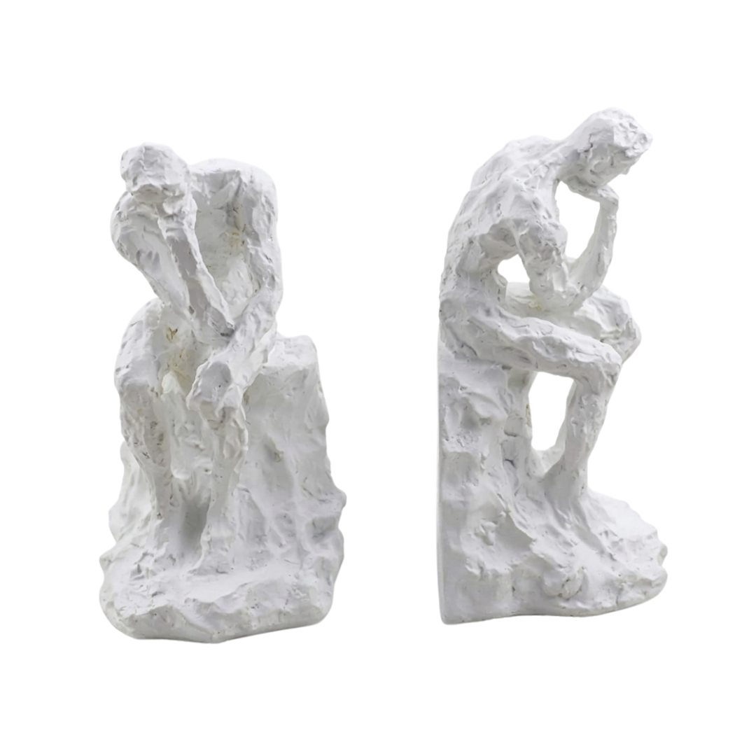Wisdom & Wealth Bookends