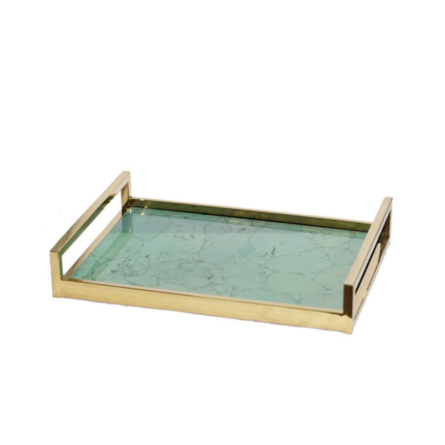 Rectangular Tray Teal