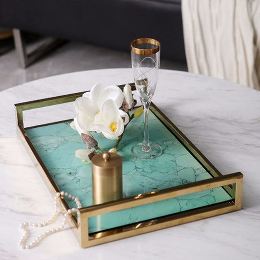 Rectangular Tray Teal