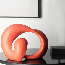 Load image into Gallery viewer, Red Ringlet Sculpture
