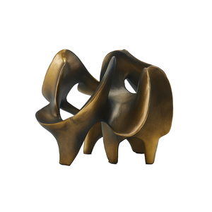 Brass Abstract Sculpture