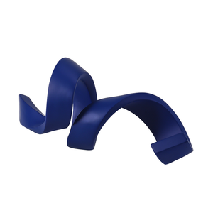 Blue Twist Sculpture