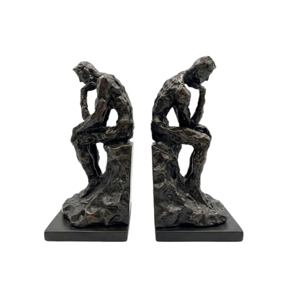 Wisdom & Wealth Bookends
