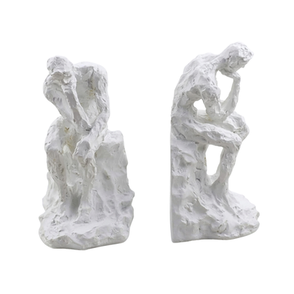 Wisdom & Wealth Bookends