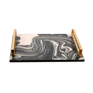 Sandwave Lacquer Tray