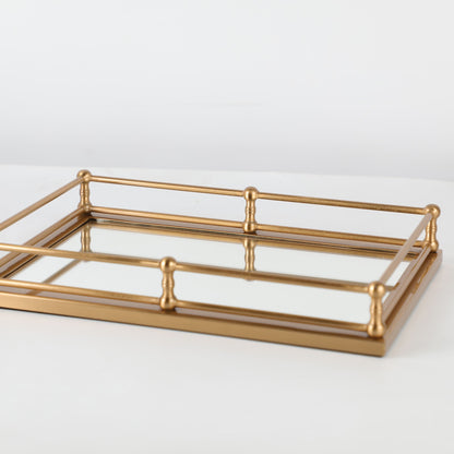 Rectangular Mirror Tray