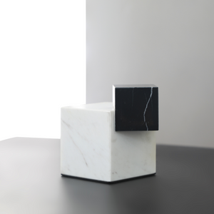 Duo Cube Marble Sculpture