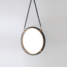 Load image into Gallery viewer, Leather Hanging Mirror
