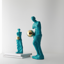 Load image into Gallery viewer, Human with Ball Blue
