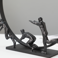 Load image into Gallery viewer, Running Men Sculpture
